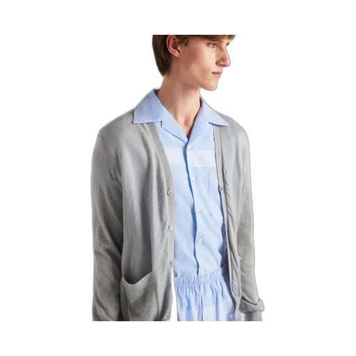 Short-sleeved cotton shirt