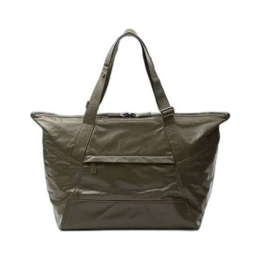 Leather travel bag