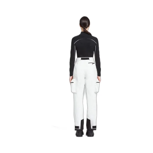 Bonded technical poplin ski pants