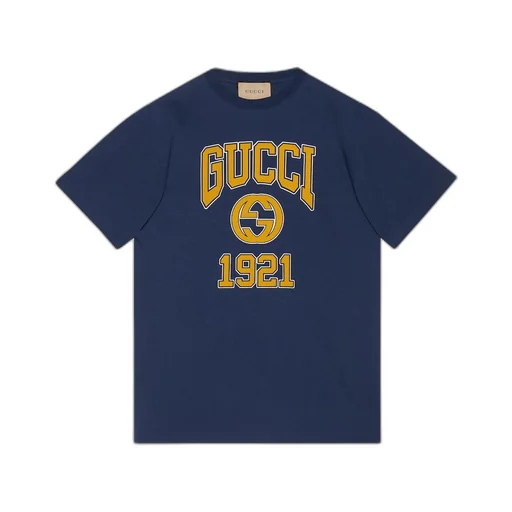 Cotton jersey printed T-shirt