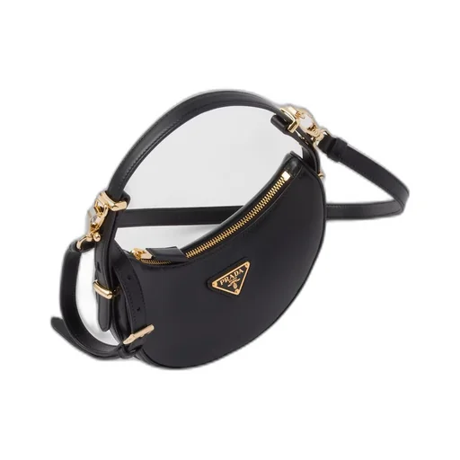 Prada Arqué leather mini shoulder bag