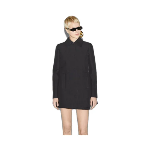 Technical cotton coat