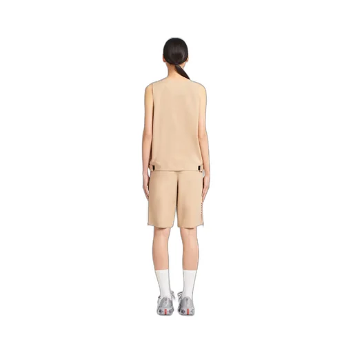 Technical fabric top with large pocket