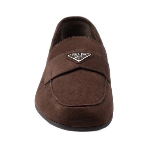 Suede loafers