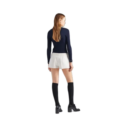 Silk crew-neck sweater