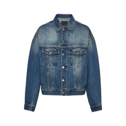 Denim trucker jacket