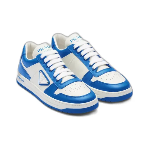 Downtown perforated leather sneakers