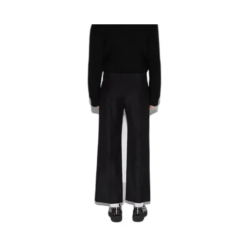 Wool mohair trouser