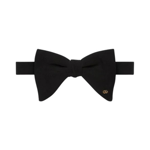 Silk crêpe bow tie