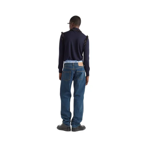 Five-pocket denim jeans
