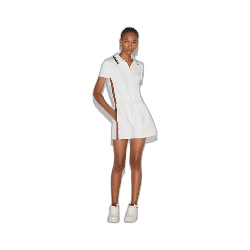 Jersey drill jumpsuit with Web