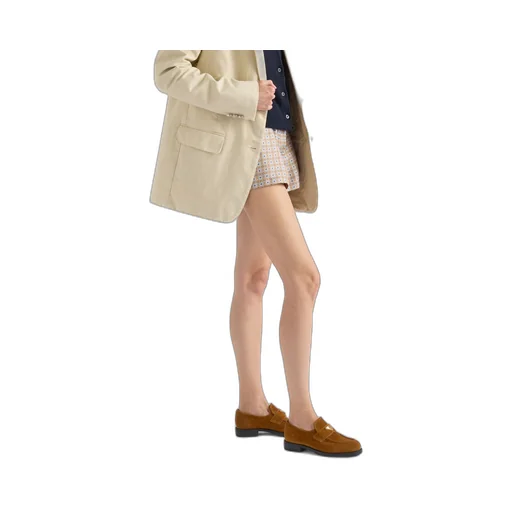 Suede loafers