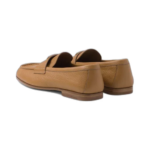 Leather loafers