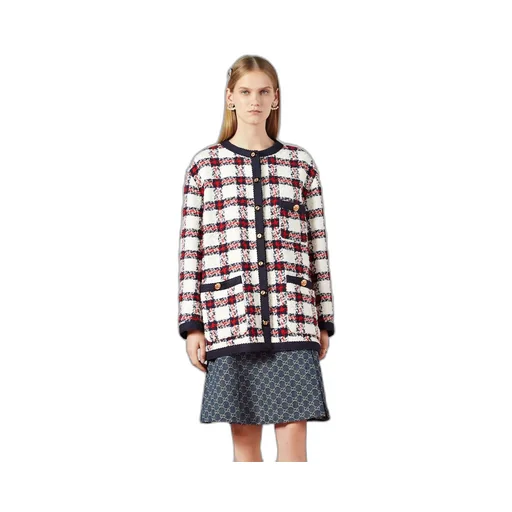 Check tweed jacket