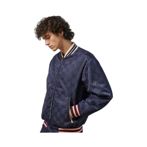 Reversible nylon canvas jacket