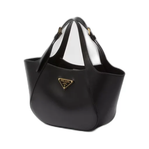 Prada medium leather tote bag