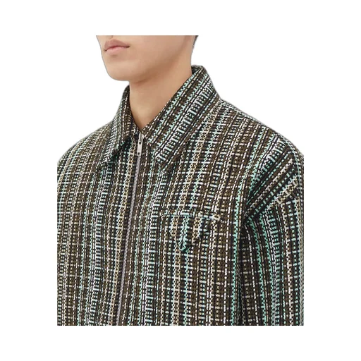 Cotton Check Jacket