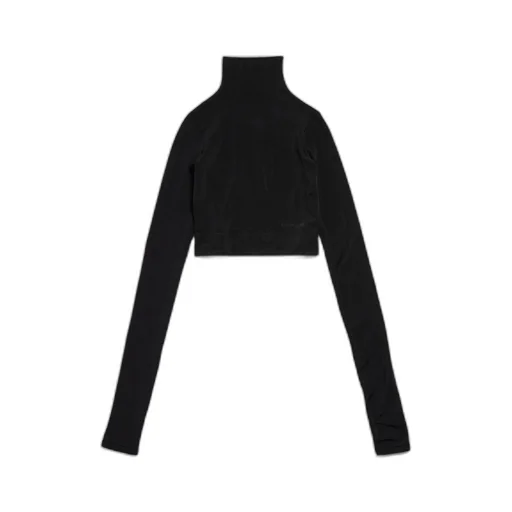 Cropped Turtleneck