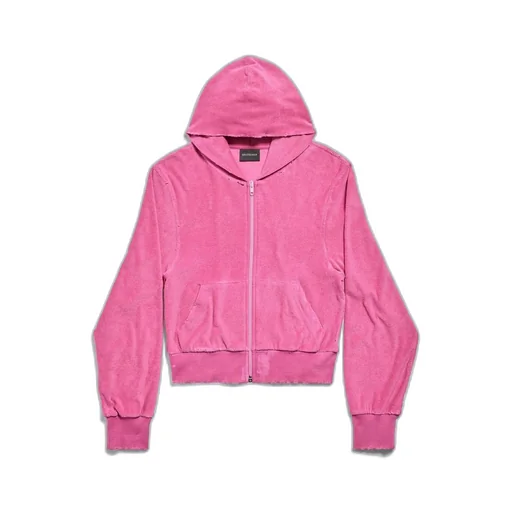 BB Motel Zip-Up Hoodie Fitted