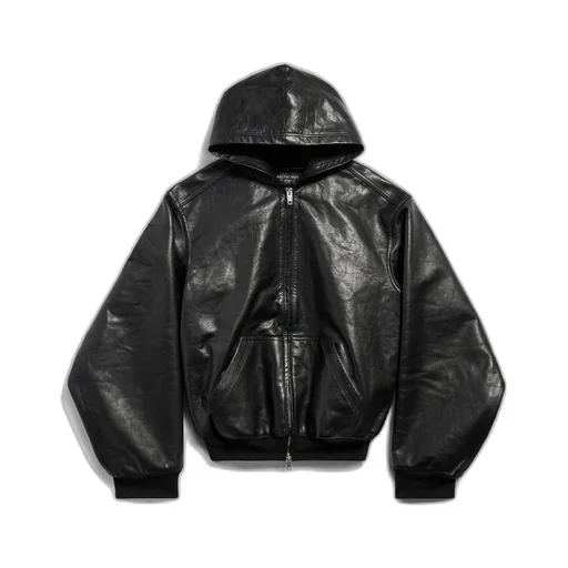 Lined Zip-Up Hoodie Large Fit