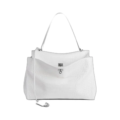 Rodeo Large Handbag Crocodile Embossed