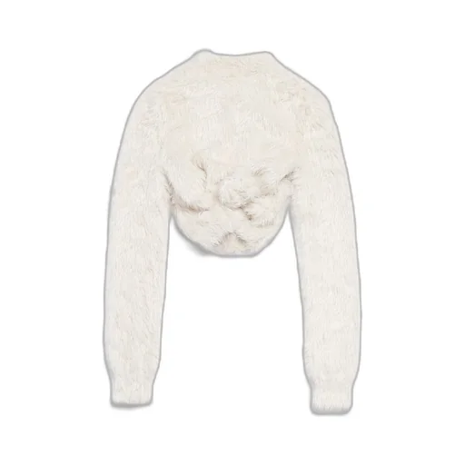 Knotted Shrunk Sweater