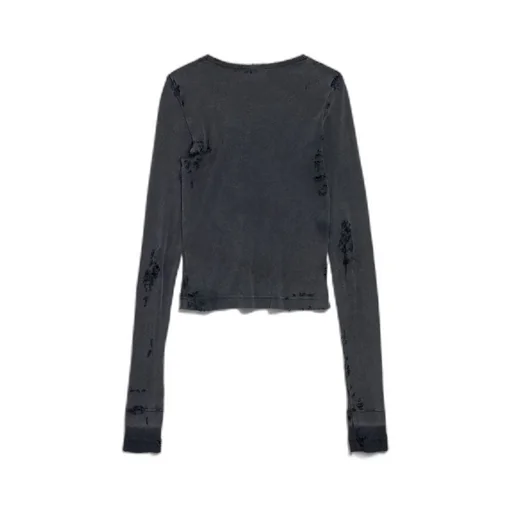 Distressed Lingerie Top