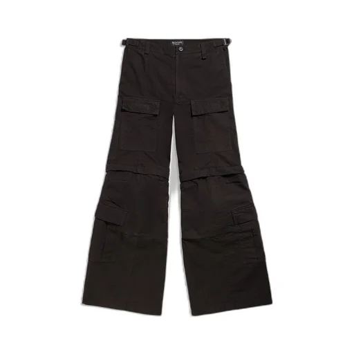 Flared Cargo Pants