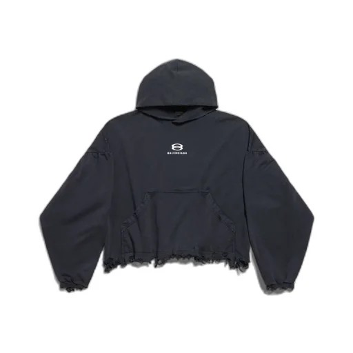 Unity Sports Icon Cropped Hoodie Oversized