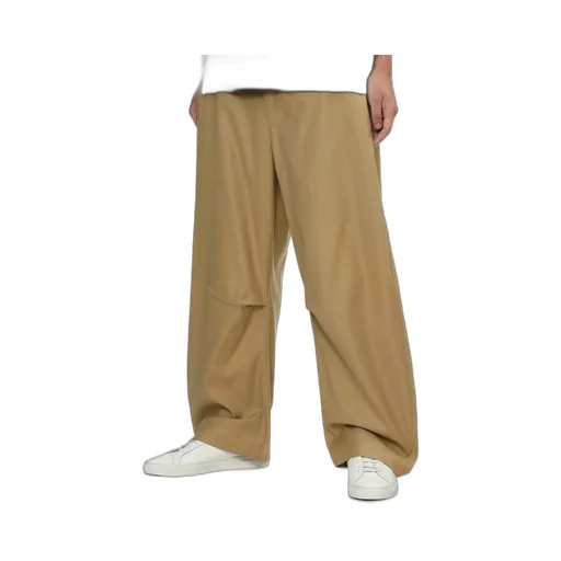 Triple Layer Wide-Leg Trousers