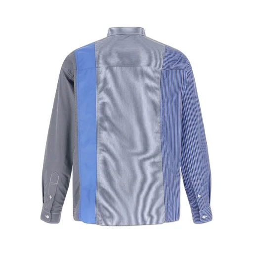 Patchwork Striped Shirt