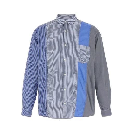 Patchwork Striped Shirt
