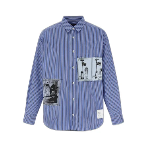 Striped Patches Shirt
