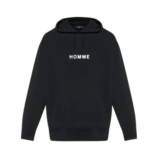 Logo-Print Drawstring Hoodie