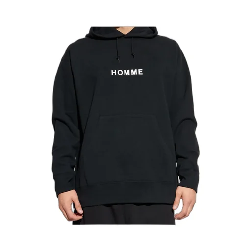 Logo-Print Drawstring Hoodie