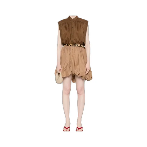 Pleated Blouse