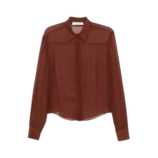 Sheer Long Sleeve Shirt
