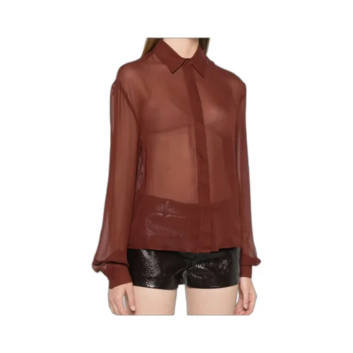 Sheer Long Sleeve Shirt