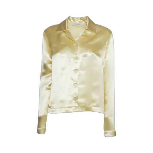 Satin Long-Sleeve Shirt