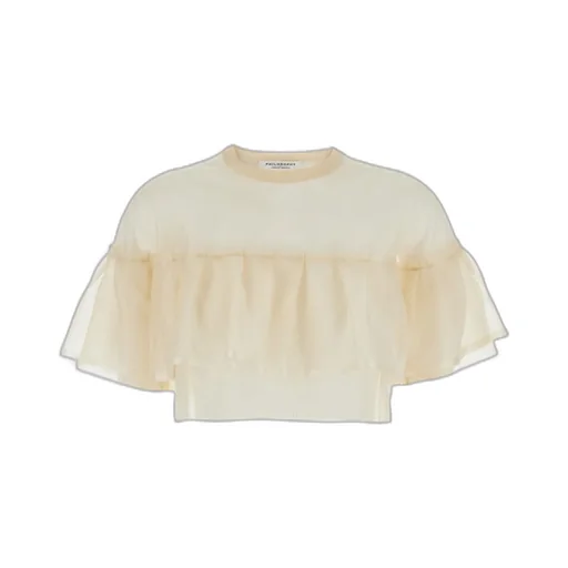 Philosophy Di Lorenzo Serafini Crpe Crop Top
