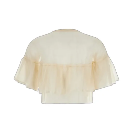 Philosophy Di Lorenzo Serafini Crpe Crop Top