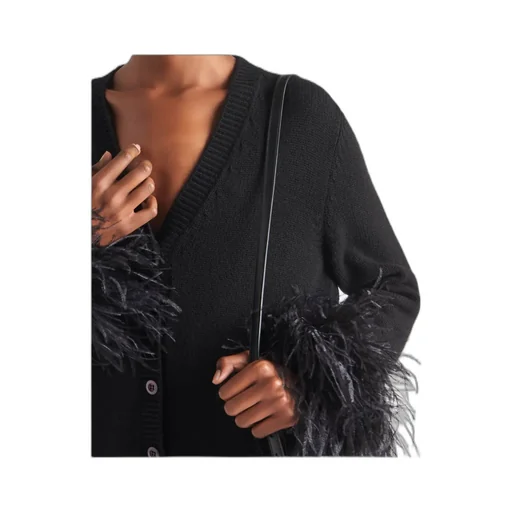 Button-Up V-Neck Cardigan