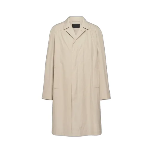 Long-Sleeved Belted Coat
