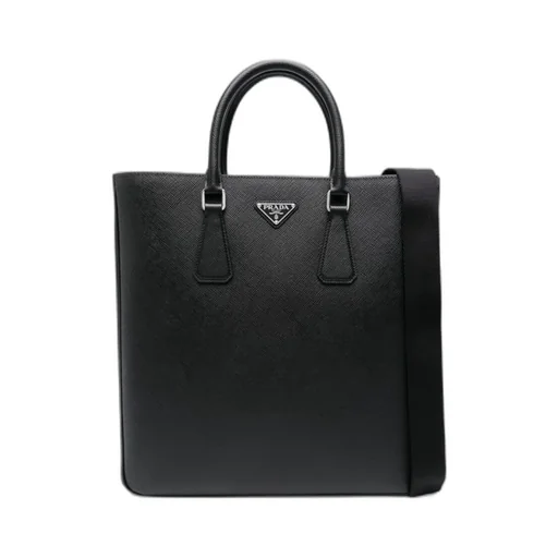 Saffiano Leather Tote Bag