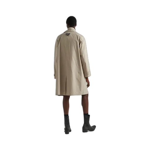 Long-Sleeved Belted Coat