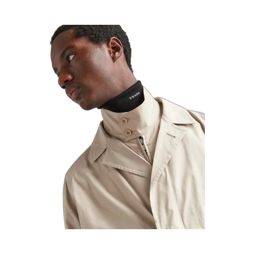 Long-Sleeved Belted Coat