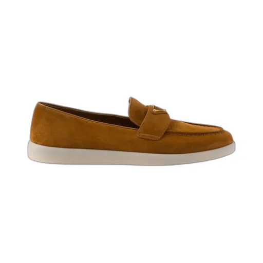 Logo Plaque Slip-On Loafers
