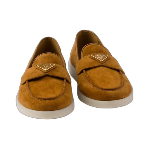 Logo Plaque Slip-On Loafers