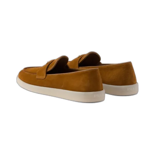 Logo Plaque Slip-On Loafers