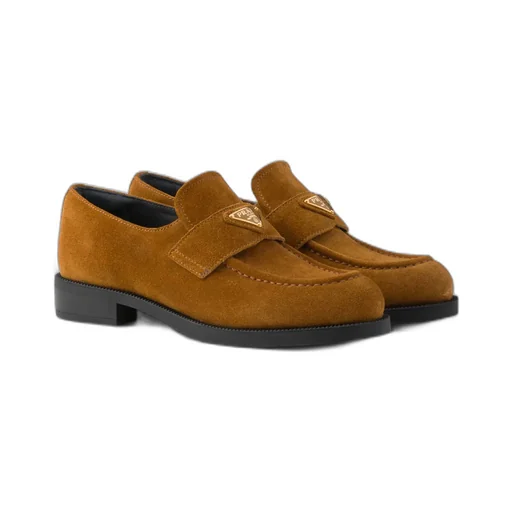 Suede Loafers